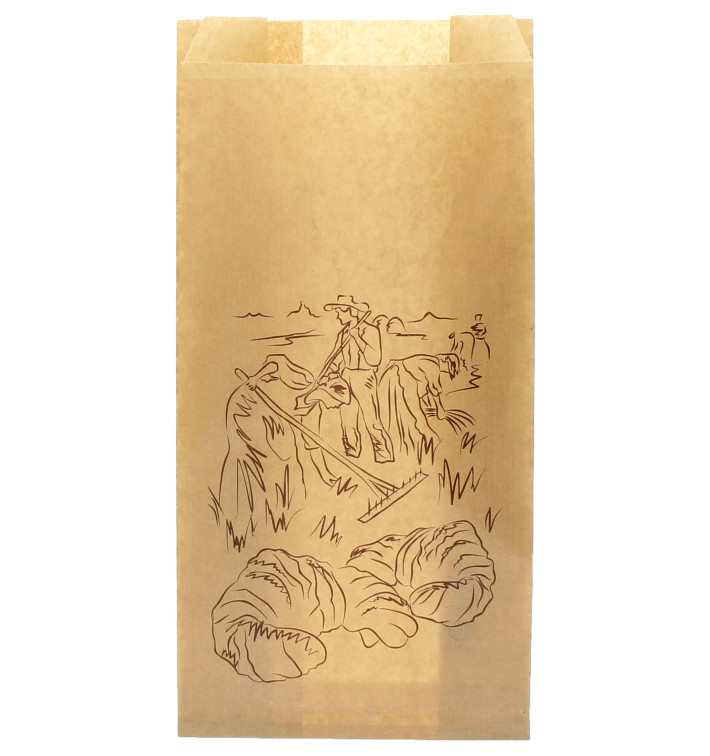 Torby Papierowe "Siega" Kraft 18+7x50cm (1000 Sztuk) Torby Papierowe "Siega" Kraft 18+7x50cm (1000 Sztuk)
