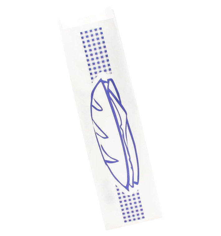 Miski Papierowe Kanapki Niebieski 9+5x32cm (1000 Sztuk) Miski Papierowe Kanapki Niebieski 9+5x32cm (1000 Sztuk)