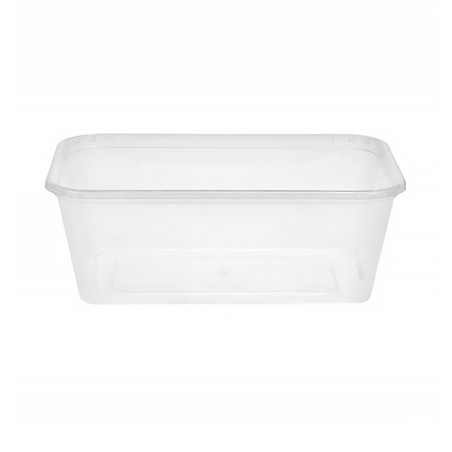 Miski Plastikowe Prostokątny PP 750 ml (500 Sztuk)