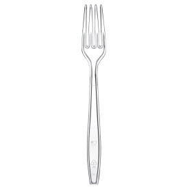 Widelczyki Plastikowe Premium PS Przezroczyste 190mm (50 Sztuk)