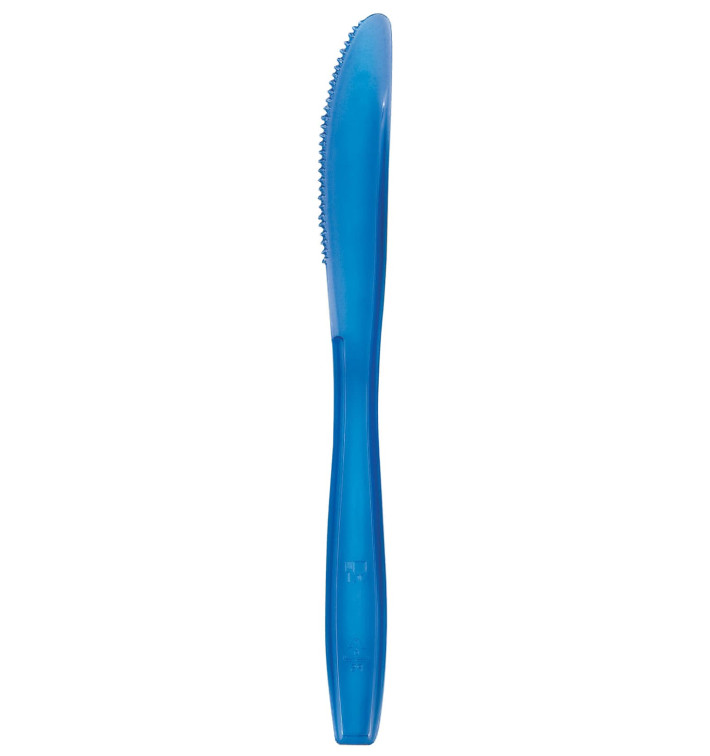Nóż Plastikowi PS Premium Niebieski 190mm (50 Sztuk) Nóż Plastikowi PS Premium Niebieski 190mm (50 Sztuk)