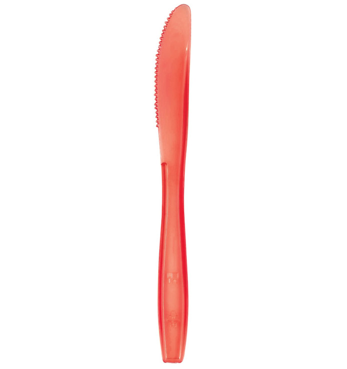 Nóż Plastikowi PS Premium Czerwerne 190mm (50 Sztuk) Nóż Plastikowi PS Premium Czerwerne 190mm (50 Sztuk)