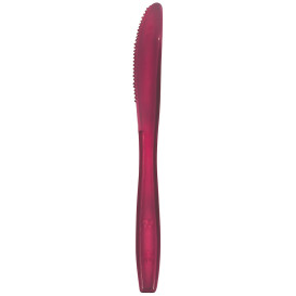 Nóż Plastikowi PS Premium Bordeaux 190mm (50 Sztuk)