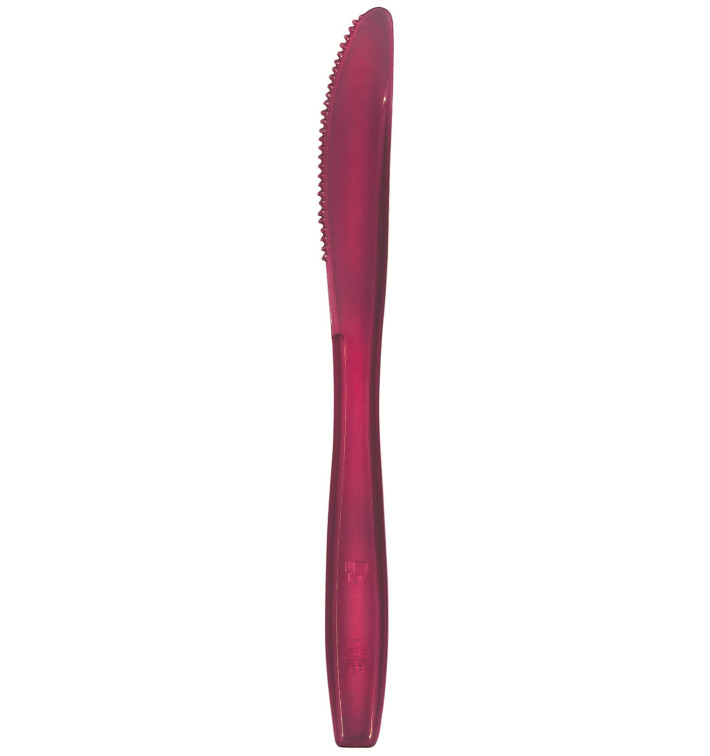Nóż Plastikowi PS Premium Bordeaux 190mm (1000 Sztuk) Nóż Plastikowi PS Premium Bordeaux 190mm (1000 Sztuk)