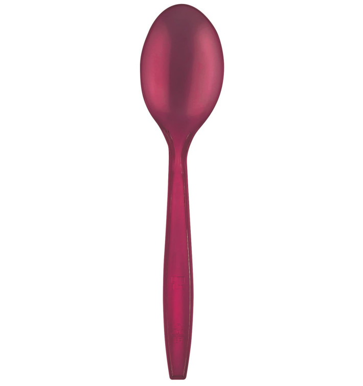 Łyżka Plastikowe PS Premium Bordeaux 190mm (50 Sztuk) Łyżka Plastikowe PS Premium Bordeaux 190mm (50 Sztuk)