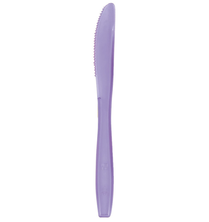 Nóż Plastikowi PS Premium Liliowa 190mm (50 Sztuk) Nóż Plastikowi PS Premium Liliowa 190mm (50 Sztuk)