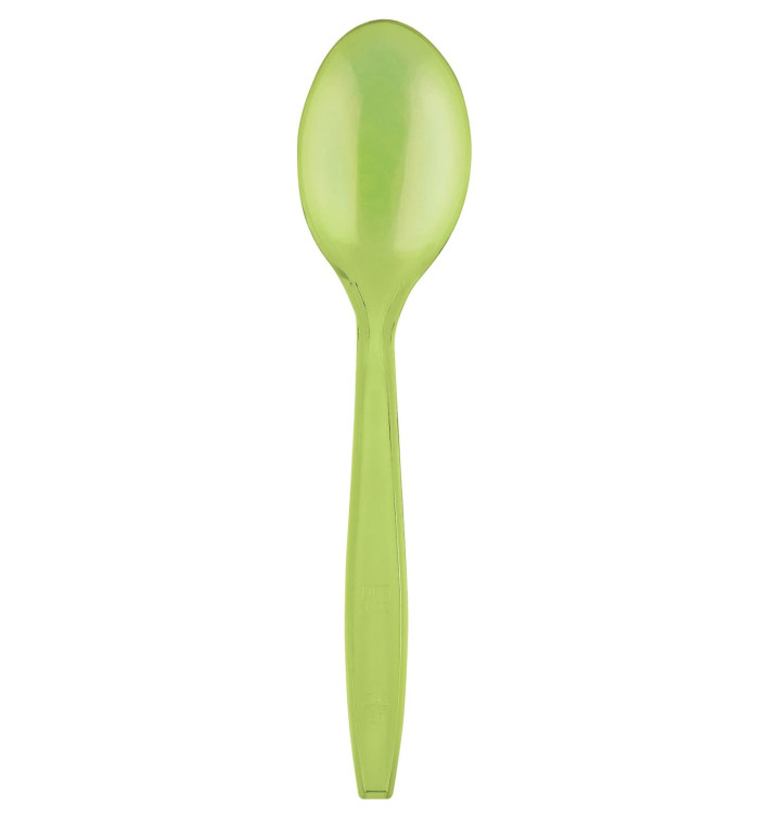 Łyżka Plastikowe PS Premium Zielony Limonka 190mm (50 Sztuk) Łyżka Plastikowe PS Premium Zielony Limonka 190mm (50 Sztuk)