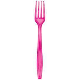 Widelczyki Plastikowe PS Premium Fuchsia 190mm (50 Sztuk)