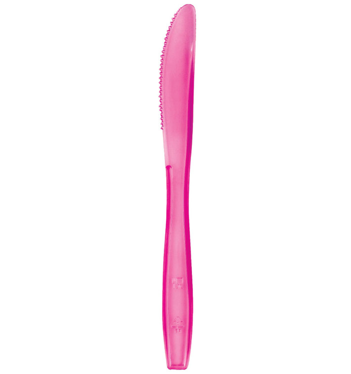 Nóż Plastikowi PS Premium Fuchsia 190mm (1000 Sztuk) Nóż Plastikowi PS Premium Fuchsia 190mm (1000 Sztuk)