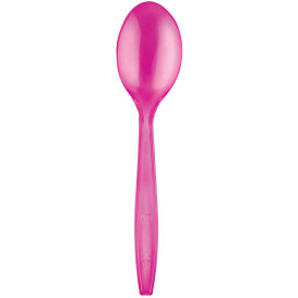Łyżka Plastikowe PS Premium Fuchsia 190mm (50 Sztuk)