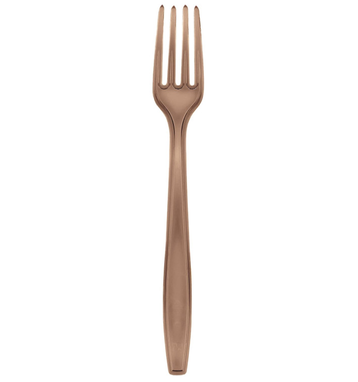 Widelczyki Plastikowe PS Premium Brązowe 190mm (50 Sztuk) Widelczyki Plastikowe PS Premium Brązowe 190mm (50 Sztuk)