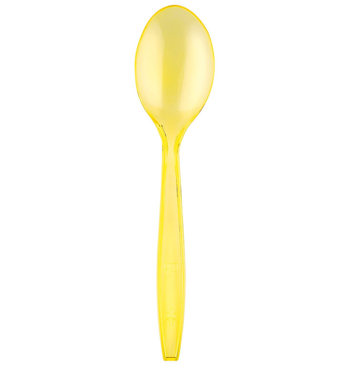 Łyżka Plastikowe PS Premium Żółty 190mm (1000 Sztuk) Łyżka Plastikowe PS Premium Żółty 190mm (1000 Sztuk)