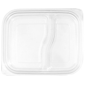 Wieczko Płaskie Plastikowe dla Pojemniki PET 18x15cm (75 Sztuk)