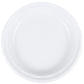 Talerz Plastikowe PS "Famous Impact" Białe Ø280mm (125 Sztuk)