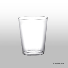 Kubki Plastikowe Księżyc Przezroczyste PS 320ml (400 Sztuk)