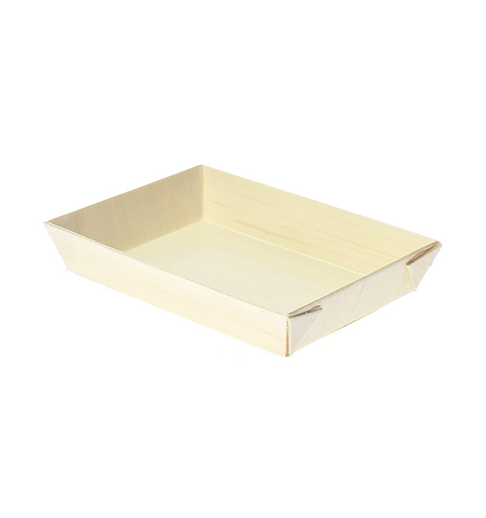 Tacki Drewniane 8,5x6x1,5cm (20 Sztuk) Tacki Drewniane 8,5x6x1,5cm (20 Sztuk)