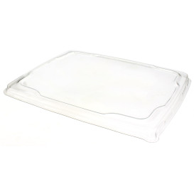 Wieczko Płaskie Plastikowe na Tacki 316x265mm (50 Sztuk)