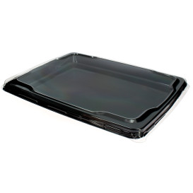 Wieczko Płaskie Plastikowe na Tacki 316x265mm (25 Sztuk)