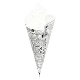 Rożek papierowi Tłuszczoodporny Times 340mm 400g (1.000 Sztuk)