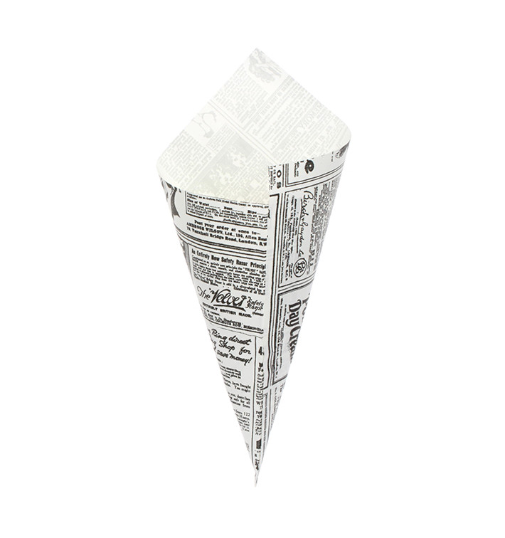 Rożek papierowi Tłuszczoodporny Times 295mm 250g (2.000 Sztuk)