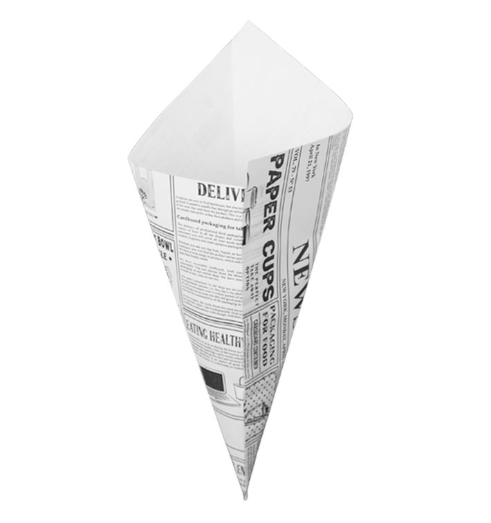 Rożek papierowi Tłuszczoodporny Times 240mm 100g (250 Sztuk) Rożek papierowi Tłuszczoodporny Times 240mm 100g (250 Sztuk)