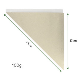 Rożek papierowi Naturalne 240mm 100g (2.000 Sztuk)