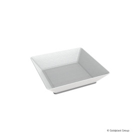 Sugarcane Mini Plate Deep White 6,5x6,5 cm (50 Units) 