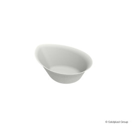 Sugarcane Mini Bowl "Gota" White 10x8cm (600 Units)