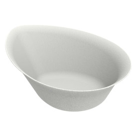 Sugarcane Mini Bowl "Gota" White 10x8cm (600 Units)