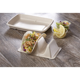 Stojak Trzciny Cukrowej na Tacos 18x11x5cm (75 Sztuk)