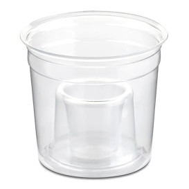 Kubki Plastikowe "Shot Bomb" PS Szkło 250ml (1000 Sztuk)