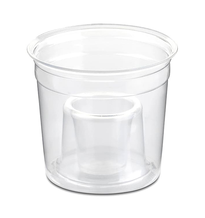 Kubki Plastikowe "Shot Bomb" PS Szkło 250ml (1000 Sztuk)