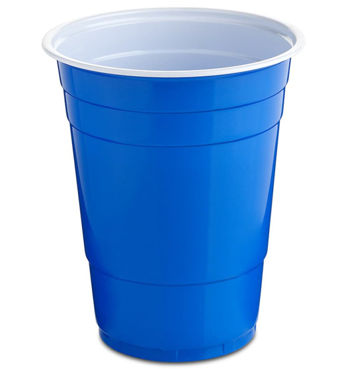 Kubki Niebieski Amerykanin na Imprezę 550ml (400 Sztuk) Kubki Niebieski Amerykanin na Imprezę 550ml (400 Sztuk)