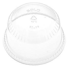 Dekiel do Kubka Zamknięte PET Szkło Ø9,8cm (50 Sztuk)