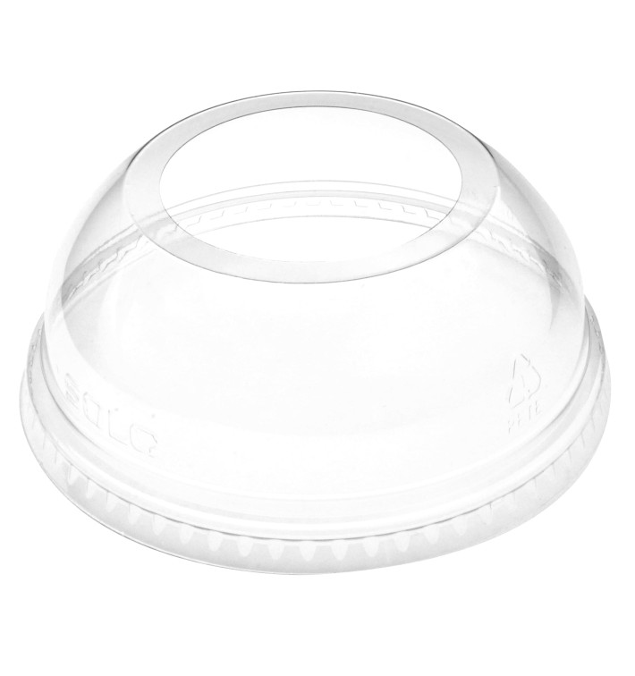 Dekiel do Kubka Otwarte PET Szkło Ø9,8cm (100 Sztuk) Dekiel do Kubka Otwarte PET Szkło Ø9,8cm (100 Sztuk)