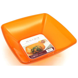 Miski PS Szkło Twardego Orange 3500ml 28x28cm (1 Sztuk)