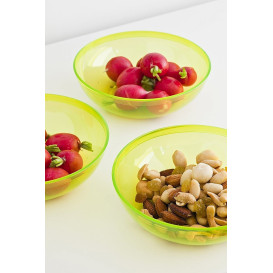 Miski PS Szkło Twardego Zielone 400ml Ø14cm (60 Sztuk)