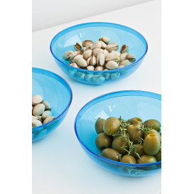 Miski PS Szkło Twardego Turkusowe 400ml Ø14cm (60 Sztuk)