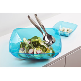 Miski PS Szkło Twardego Turkusowe 3500ml 28x28cm (20 Sztuk)