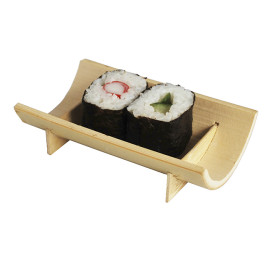 Tacki Finger Food Bambusowe - Opakowanie na wynos 10x5x2,3cm (200 Sztuk)