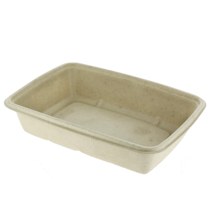 Pojemniki Trzciny Cukrowej PLA 825ml 21x16x5cm (75 Sztuk) Pojemniki Trzciny Cukrowej PLA 825ml 21x16x5cm (75 Sztuk)