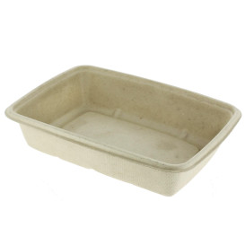 Pojemniki Trzciny Cukrowej PLA 825ml 21x16x5cm (300 Sztuk)