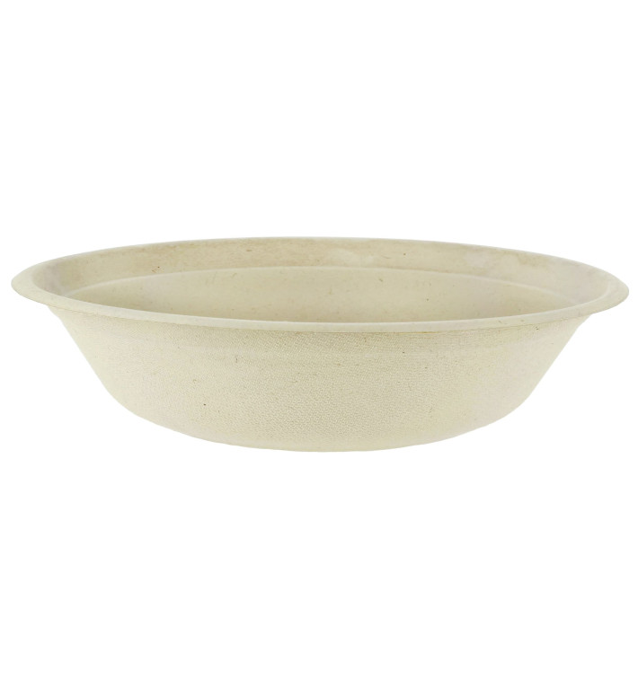 Miski Trzciny Cukrowej 750ml Ø21x4cm (300 Sztuk) Miski Trzciny Cukrowej 750ml Ø21x4cm (300 Sztuk)