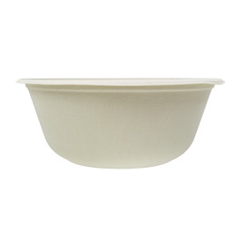 Miski Trzciny Cukrowej 1400ml Ø21x8cm (75 Sztuk)