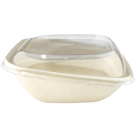 Pokrywka Plastikowe PET dla Pojemniki "Vision" 190x190mm (50 Sztuk)