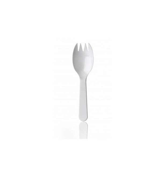 Widelczyki Plastikowe Spork PS 98mm (100 Sztuk) Widelczyki Plastikowe Spork PS 98mm (100 Sztuk)