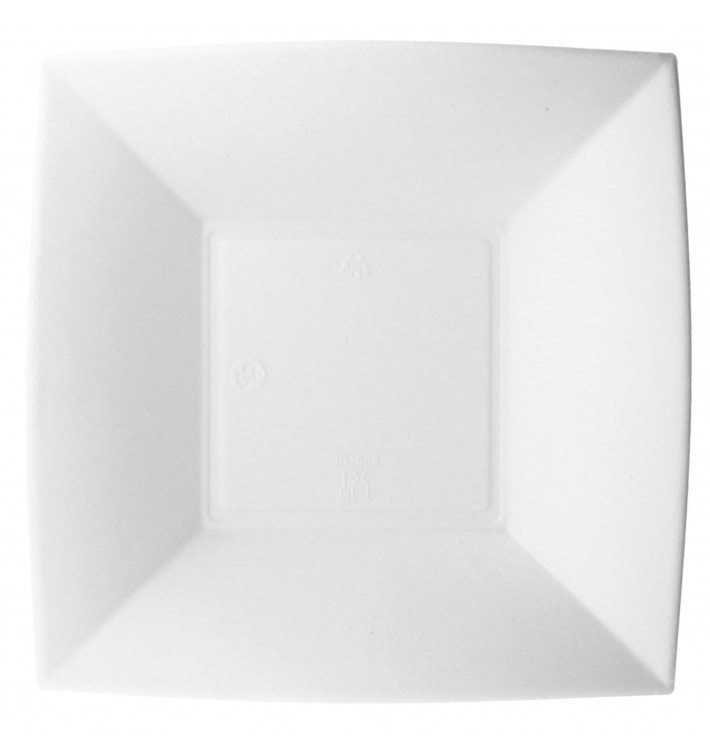 Talerz Głębokie Trzciny Azucar Nice Białe 180x180mm (500 Sztuk)