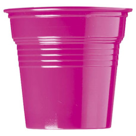 Kubki Plastikowe PS Fuchsia 80ml Ø5,7cm (50 Sztuk)