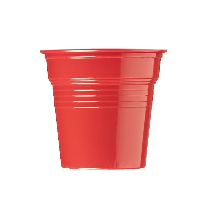 Kubki Plastikowe PS Czerwerne 80ml Ø5,7cm (1500 Sztuk) Kubki Plastikowe PS Czerwerne 80ml Ø5,7cm (1500 Sztuk)
