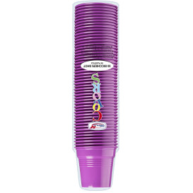 Kubki Plastikowe PS Fioletowa 80ml Ø5,7cm (1500 Sztuk)